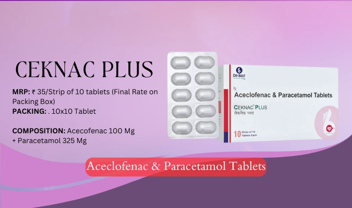 Aceclofenac & Paracetamol Tablets Uses, Benefits, Side Effects, Doses, Precautions and More