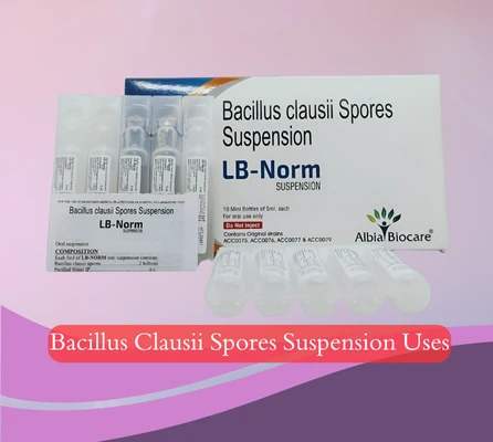 Bacillus Clausii Spores Suspension Uses