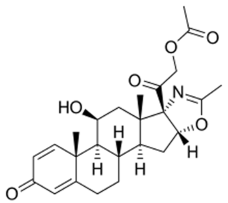 Deflazacort 6mg Tablets Chemical Structure